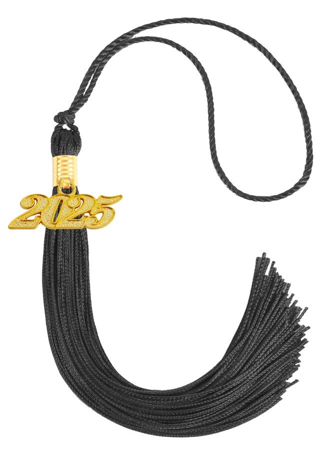 GRADFTY 10 Pieces 2025 Graduation Tassels Bulk, Black Tassels 2025 for Graduation Cap - Image 2